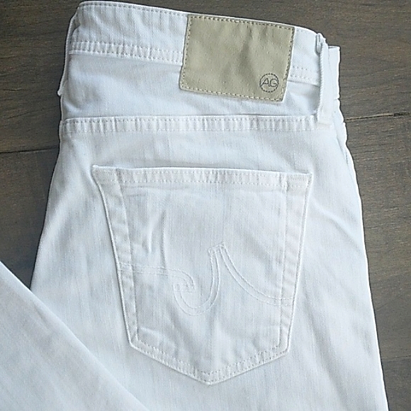 ADRIANO GOLDSCHMED COTTON BLEND THE MATCHBOX SLIM STRAIGHT JEANS WOMANS 32R - Picture 2 of 12